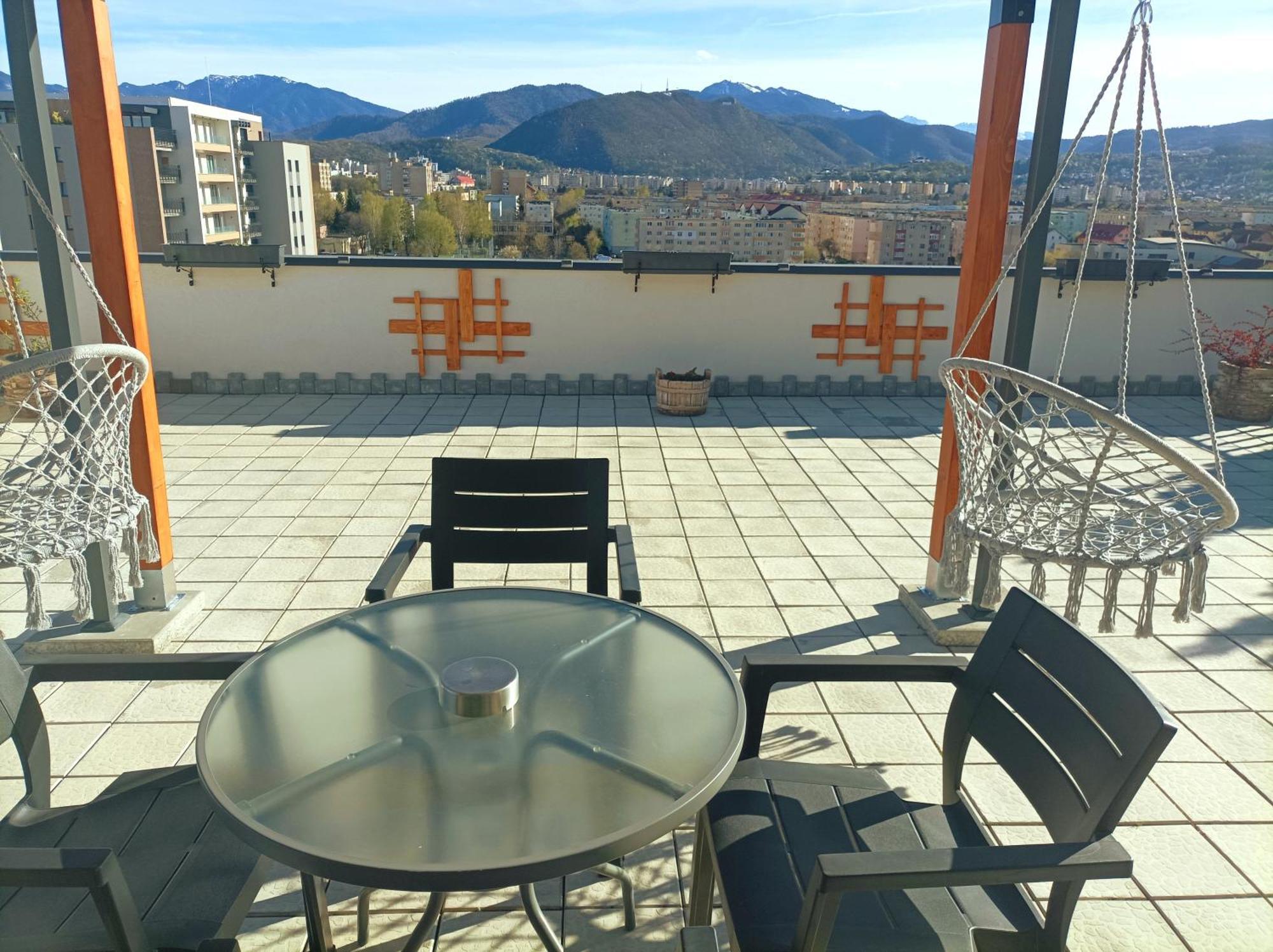 Penthouse City View Infinity Braşov Eksteriør billede